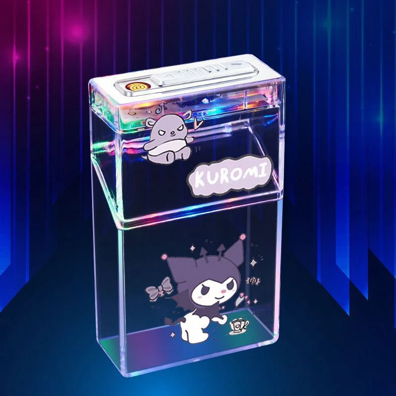 GLOW KITTY FLAME CASE LIGHTER