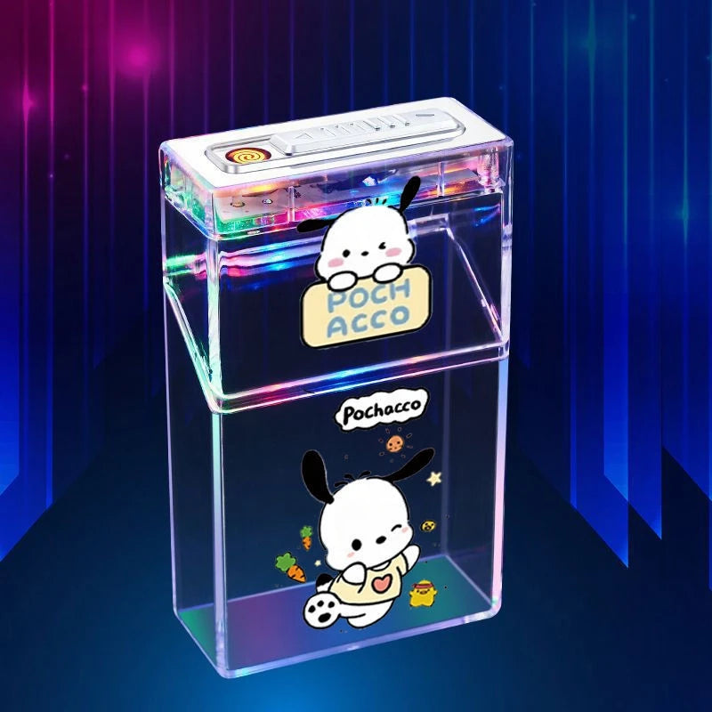 GLOW KITTY FLAME CASE LIGHTER